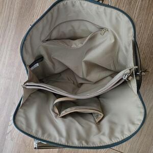Giani Bernini Green and Beige Bag